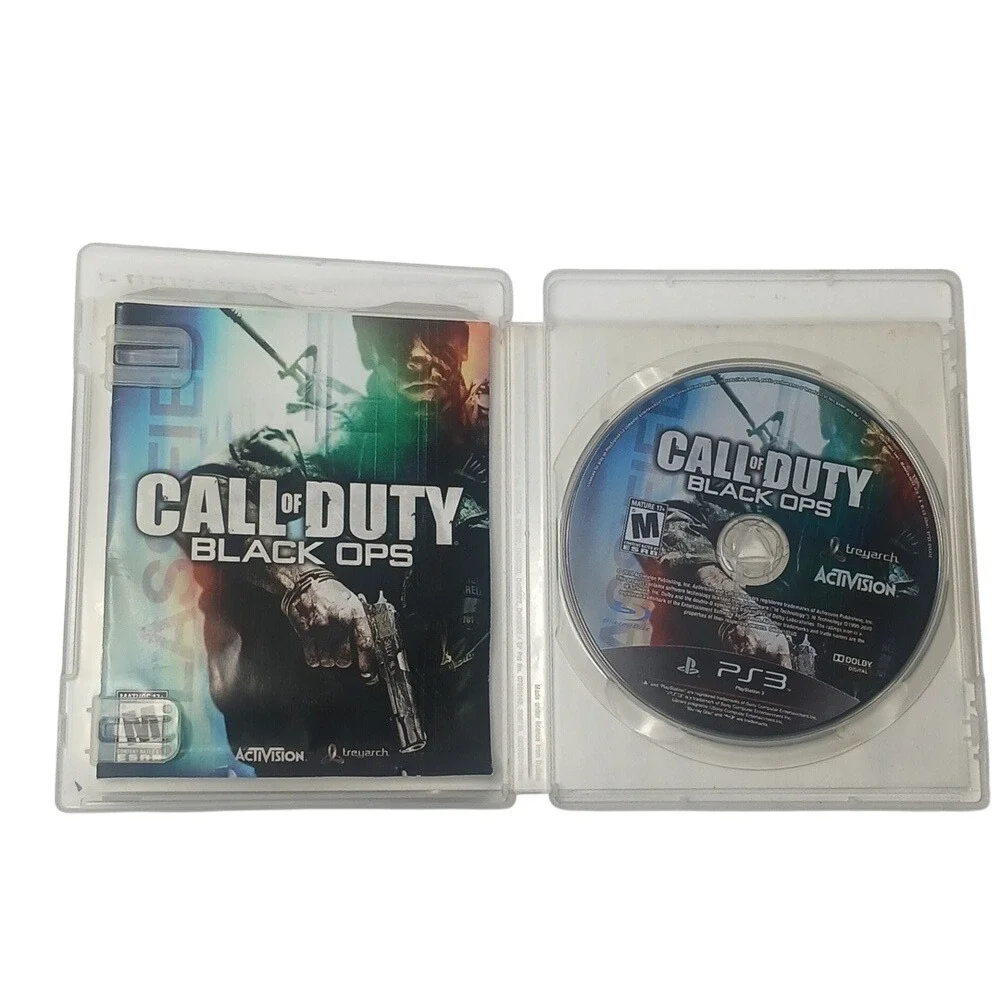 Activision Call of Duty Black Ops PS3 One Size Black First‎ Person Shooter Game